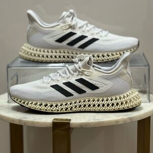 Men’s Adidas 4DFWD 2 Cloud/White/Black Sneakers Sz US 10.5 - Worn 3 Times